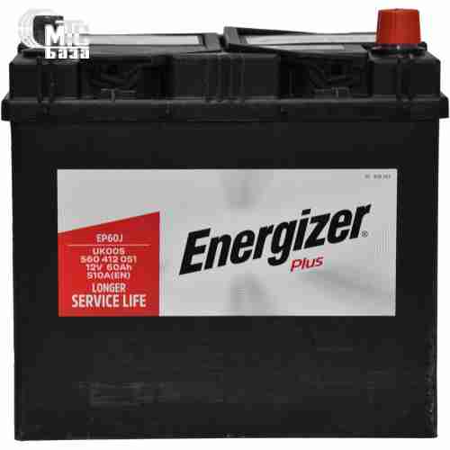 Аккумулятор Energizer Plus [EP60J, 560412051] 6СТ-60 Ач R EN510 А 232x173x225мм